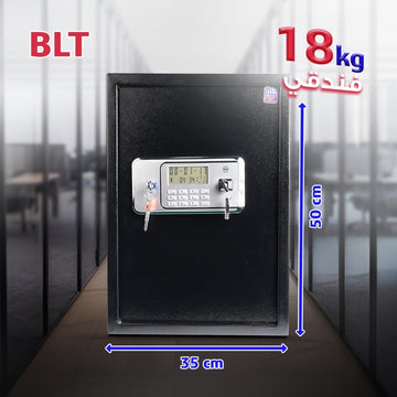 LG BLT 50 – خزنة إلكترونية بوزن 18 كجم مع رف داخلي وقفل رقمي - trust - Hotel safe - LG safes - BLT50 - 35