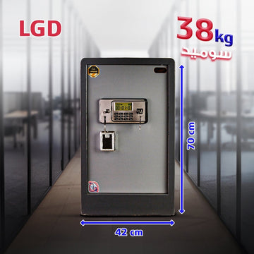 LG D 70 – خزنة 38 كجم مع رف داخلي ودرج بمفتاح - trust - summit - LG safes - LGD70