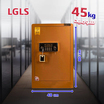 LS 80 – خزنة 45 كجم مع رف داخلي وقفل إلكتروني - trust - summit - LG safes - LGLS80