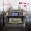 ماكينة عد النقود Smart X620 مع كشف تزوير وعد أفقي وعدد 6 عملات مختلفة - trust - NoMix - SmartX - SmartX620