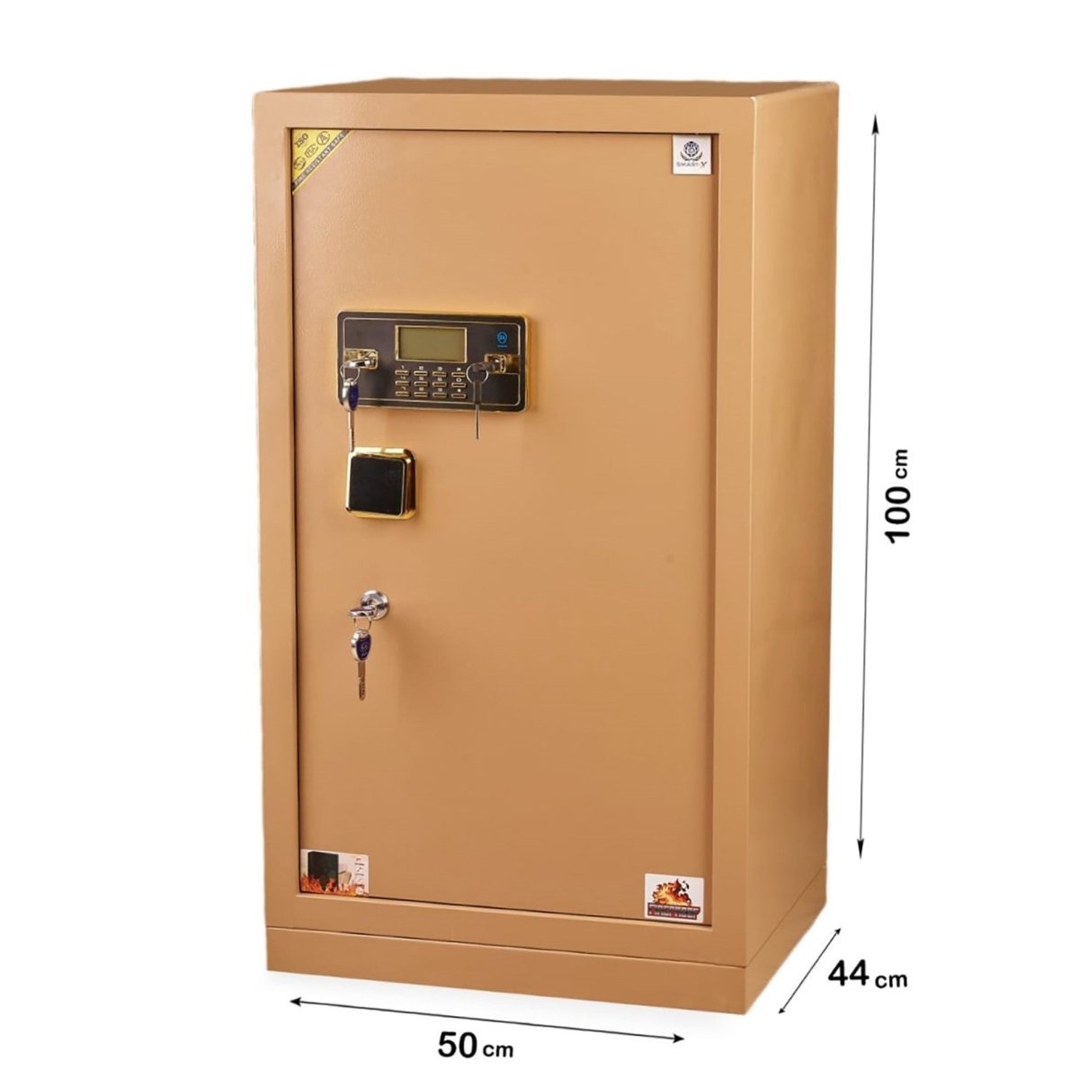Smart SAFE Digital & 2KALON Half - Armored Safe | 120 KG - trust - Half - Armored Safe - Smart China - SMART100