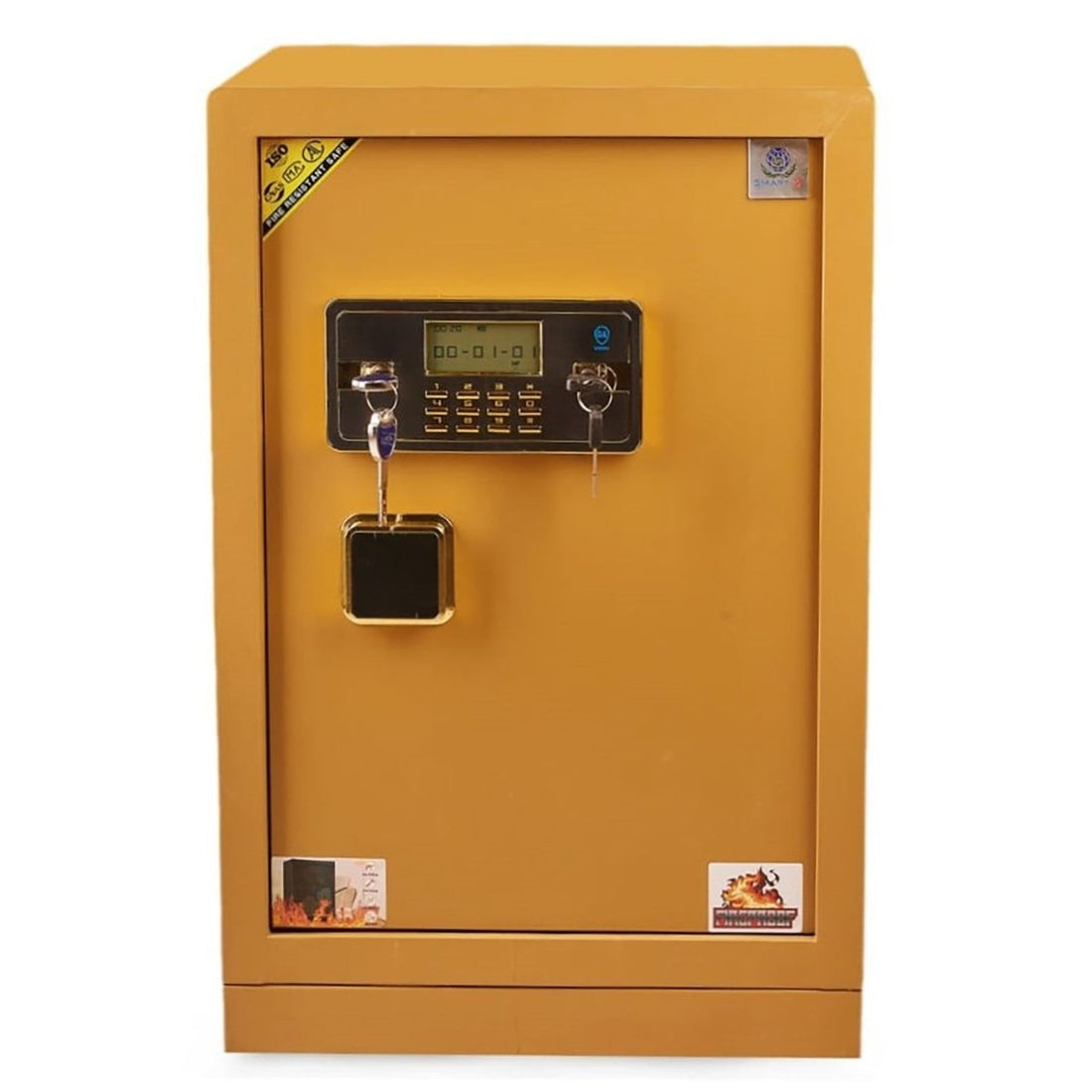 خزنة Smart X70 – وزن 65 كجم مع قفل إلكتروني مزدوج - trust - Half - Armored Safe - Smart safes - SMART70