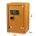 Smart X70 Half - Armored Safe – 65 kg with Digital & Key Lock - trust - Half - Armored Safe - Smart safes - SMART70