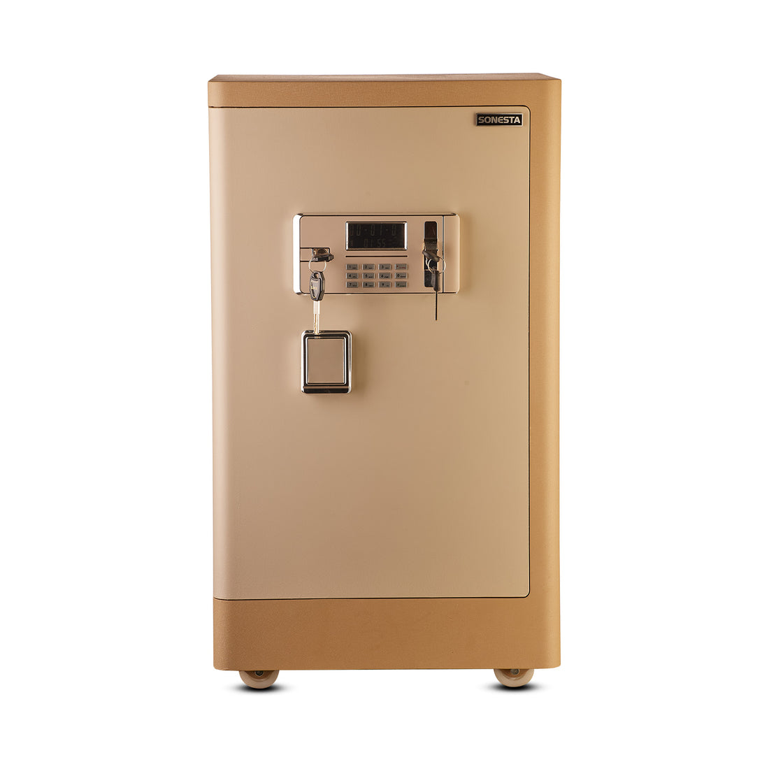 خزنة Sonesta 80 D – وزن 59 كجم مع قفل إلكتروني ومفتاحين للأمان - trust - Half - Armored Safe - Sonesta Curve - so80D